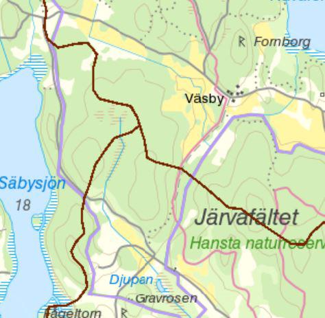 Parameter GIS-underlag Kommentar Delavrinningsområden, SMHI SMHI, via Sollentuna kommun Ett delavrinningsområde (Utloppet av Säbysjön, AROID 659154-161727) har av misstag placerats i