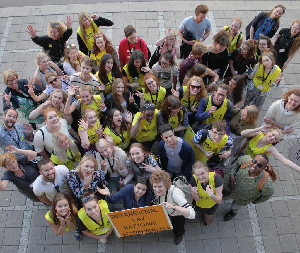 Ansök om att få representera Amnestys Finländska sektion på Nordic Youth Conference De nordiska länderna ordnar varje år en ungdomskonferens som fokuserar på mänskliga rättigheter.