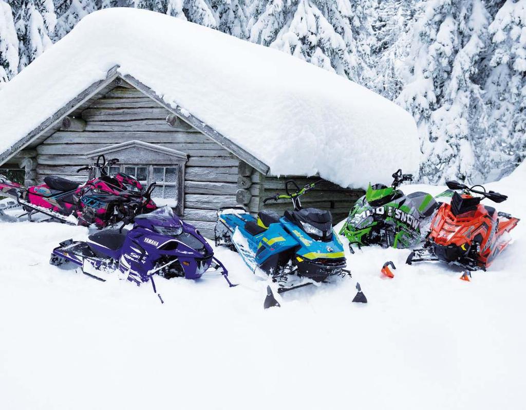 MOUNTAIN SLED OF THE YEAR 2018 TEXT STEFAN SUND I FOTO STEFAN & NISSE Då är det dags att avhandla de kanske populäraste snöskotrarna i landet lagom!