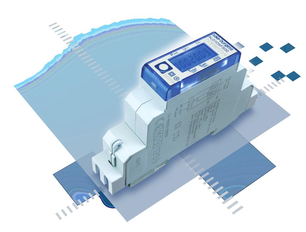 Datablad Energimätare med integrerat Serie S-Net gränssnitt Controls Division Bus ALD1 Energimätare med ett integrerat Serial S-Net-gränssnitt ger direktavläsning av alla relevanta uppgifter, såsom