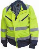 Midjan och ärmavslut reglerbara. Dragkedjor från YKK. Material: 100% bomull, 350 g/m², Teflon Storlek: S-XXXL Ord.