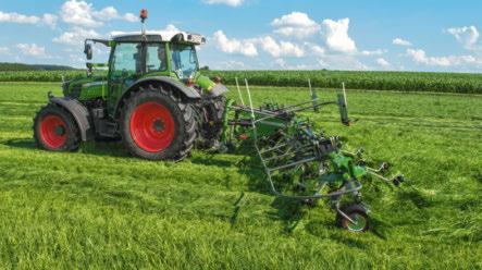 FENDT TWISTER: TREPUNKTSUPPHÄNGNING En talang med full koll i alla lägen. Allround-maskinen.