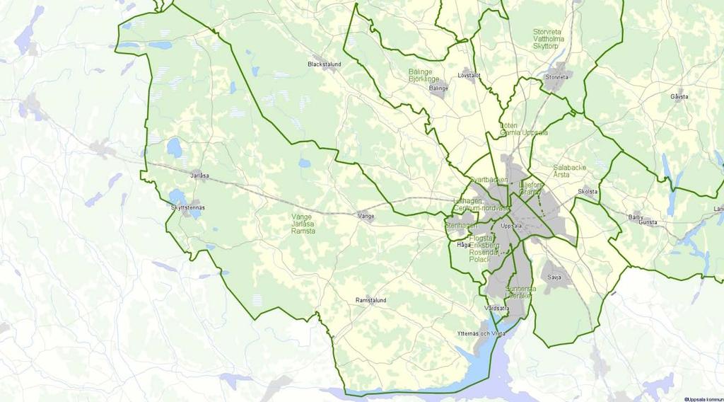 STRATEGISK FÖRSÖRJNING AV UTBILDNINGSLOKALER Vänge / Järlåsa / Ramsta Enheter - kommunal Järlåsa förskola Ramsta förskola Vänge förskola Arkitektens förskola Dagbarnvårdare i Södra Hagunda