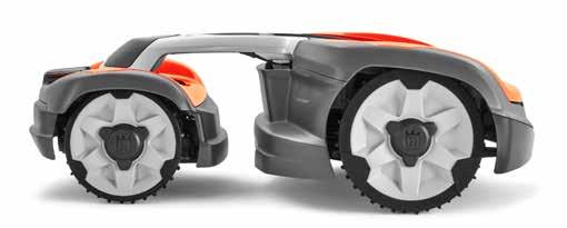MARKNADSLEDARSKAP 2020 Husqvarna Automower 535 AWD är en ny modell som klarar branta sluttningar och tar robotgräsklippningen till en helt ny nivå, med ökad säkerhet och produktivitet för