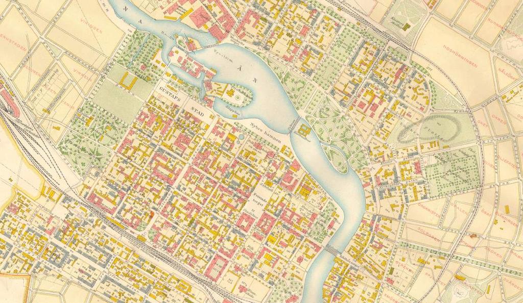 1897-1901 Historisk karta 1907 Historisk