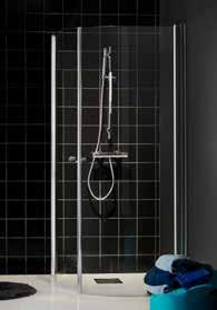 2000 mm Klarglas Pris: 600:- Frostat glas Pris: 1600:- Halvfrostat