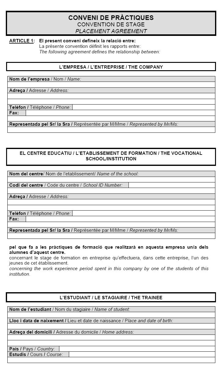 Placement agreement.