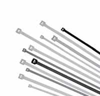 PLAST BUNTBAND FLB BUNTBAND FLB PLAST KVALITET BUNTBAND Verktyg & Tillbehör Kvalitetsbuntband tillverkade i naturell (vit) eller svart UV-beständig Polyamid (Nylon).