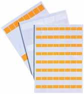 Levereras färdigskrivna Texten skyddas av överlappande transparent folie Material: Polyester halogenfri Häftämne: Acrylbaserat Användningstemperatur: -40 C - +125 C Appliceringstemperatur: min +10 C