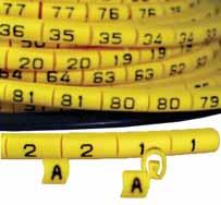 PARTHYLSOR PT-V SEKVENS PARTHYLSOR PT-V SEKVENSER SÄKERT VRIDSKYDD Standard Partmärkning Standard parthylsor på rulle med sekvens, två lika märken parvis 0-99 1000st/ förp. och 1-99 990st/förp.