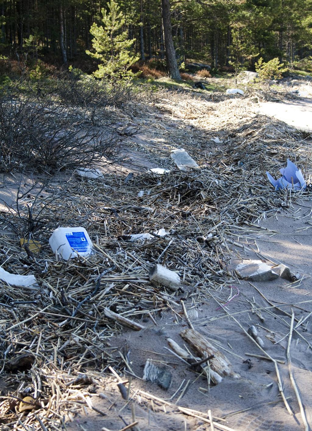 Rapport över strandskräp 2014 2016 Håll Skärgården Ren rf 11 olika evenemang.