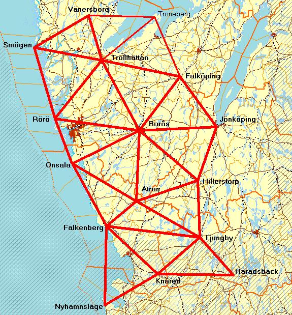 2002: Väst-RTK Ett av Lantmäteriets tre första etableringsprojekt för nätverks-rtk som tillsammans med projekt i Skåne och