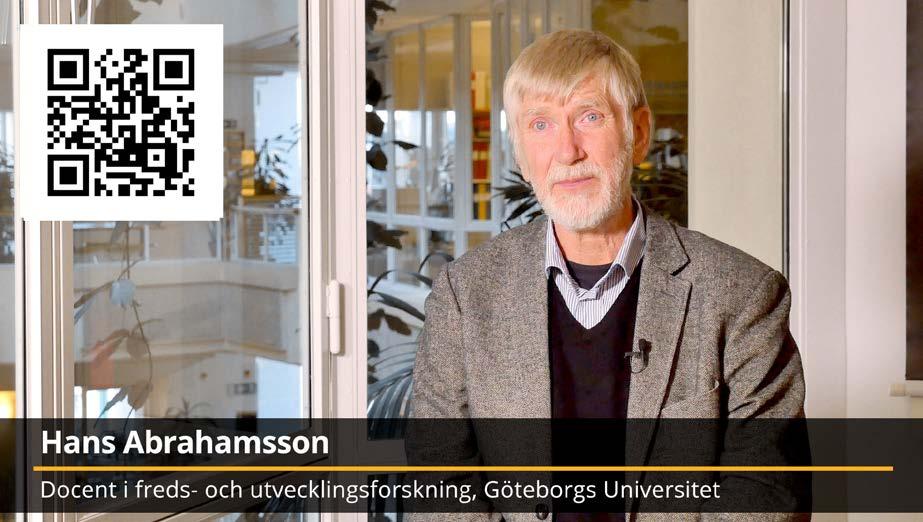 Vår tids stora samhällsomdaning Föreliggande forskningsstudie tar sin avstamp i den Globala Politiska Ekonomins drivkrafter och dynamik och diskuterar utifrån ett fredsoch utvecklingsperspektiv hur