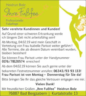Alle Bürgerinnen und Bürger aus der Verbandsgemeinde sind - unabhängig vom Alter - herzlich willkommen! Die nächsten Termine sind: 25.01.2019: Winter-Geschichten 01.02.