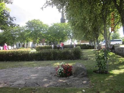 Vi gjorde givetvis ett besök både i kyrkan och vid graven.