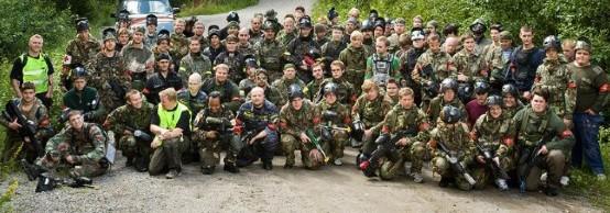CA 85 DELTAGARE 1 AUG -09 Detta är den sjunde Kilsbergsbataljen och anordnas av Batalj Paintball tre gånger per år vår, sommar och höst.