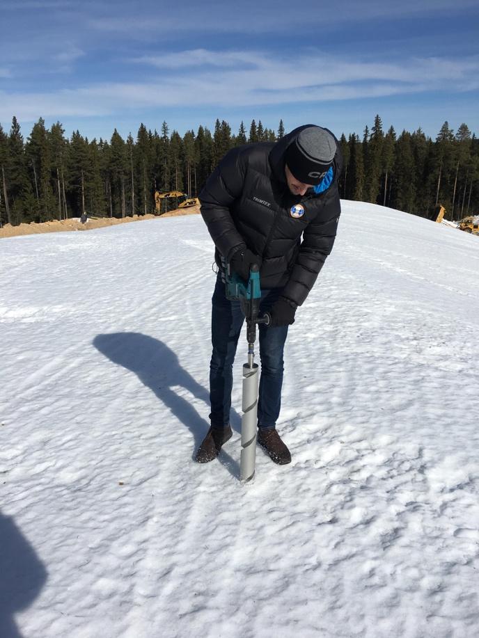 COLDTECH Under året har Coldtech drivits som förberedande projekt för att skapa partnerskap och förbereda för ett projekt med mål att skapa ett centre of excellence runt snö, is och kyla, som leder