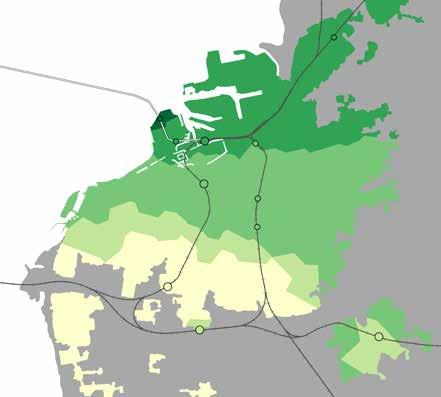 TIDSVINSTER I MALMÖOMRÅDET I takt med att Malmö växer knyter Öresundsmetron utbyggnadsområdena norr om Malmö C närmre Köpenhamn.