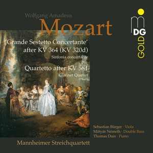 , MDG 336 1599-2 Mozart Sestetto Concertante after KV 364 Quartetto