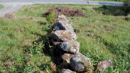 Dike Ett ca 60 meter långt dike som går tvärs över