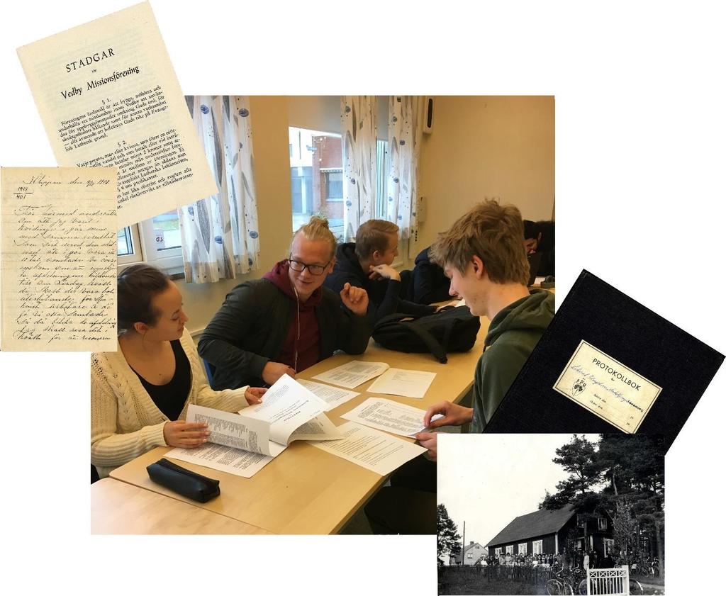 Läromedlet är ett resultat av projektet Metodutveckling av kommunspecifika arkivpedagogiska resurser för Skånes skolor och utvecklat med hjälp av projektmedel från Region Skåne, Klippans kommun och