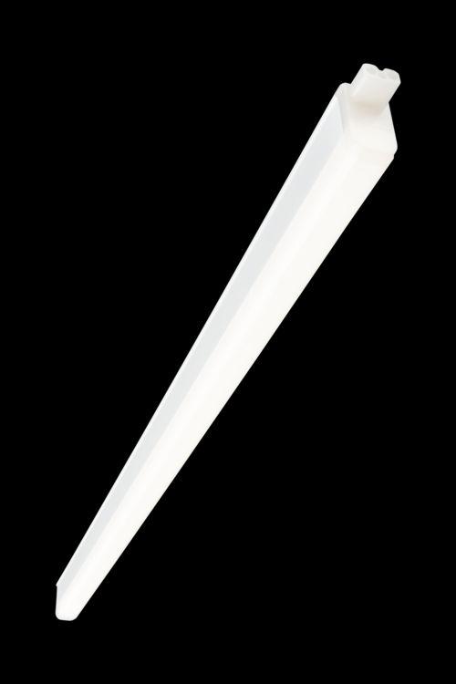 Fördelar Smal och diskret LED-lysrörsränna LED-teknologi för energibesparingar och lång livslängd Lättinstallerad: samtliga tillbehör medföljer vid leverans Funktioner Minimalistisk och diskret