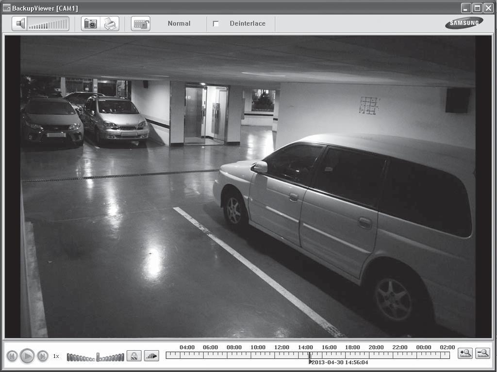 backup viewer SEC BACKUP VIEWER Du kan spela upp en fil som har säkerhetskopierats i formatet SEC.