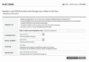 DDNS (Dynamic DNS) är en tjänst som registrerar ett domännamn och den flytande IP-adressen med DDNSservern så att domännamnet kan skickas till IP-adressen även när IP-adressen är dynamisk.