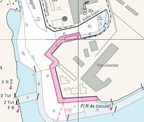 Nr 155 8 Other amendments to buoyage will also be carried out. See chartlet for affected area. Fairway to oljehamnen 55-38,5N 13-00,6E Sjöfartsverket Norrköping. * 4013 Sjökort/Chart: 922 Sverige.