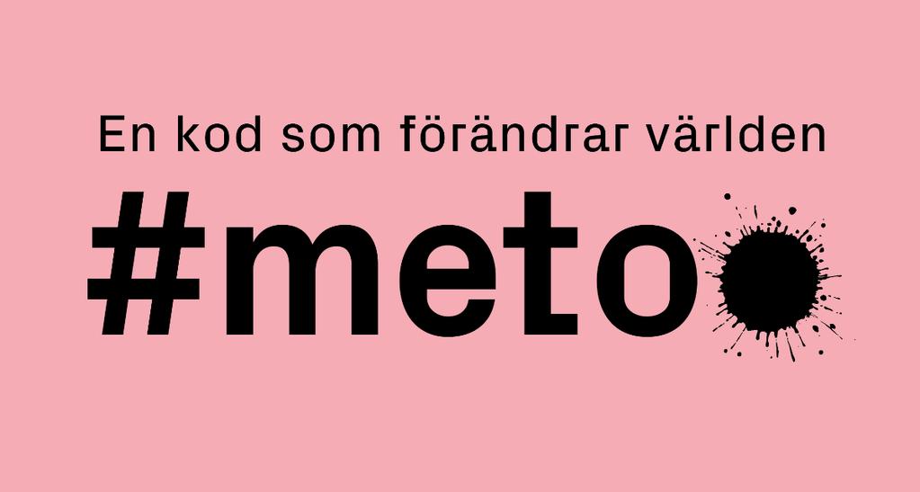 #metoo En kod som förändrar världenen utställning från Tekniska museet. Hösten 2017 kunde vi bevittna hur vittnesmål om sexuella trakasserier intog sociala medier.