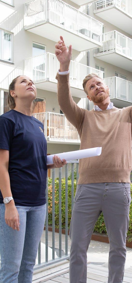 ett bostadspolitiskt samtal om tomträtt med ansvariga politiker.