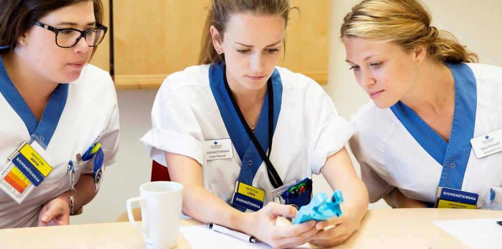 Innovation Akademiska arbetar inom hela Region Uppsala med fokus på Idéhantering och