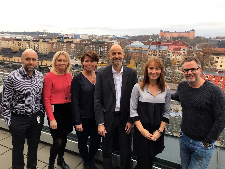 Avd. för Forskning, Innovation och Näringsliv (FIN) Andreas Scheutz, Avdelningschef Maria