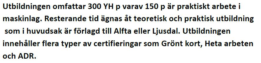 Upplägg: