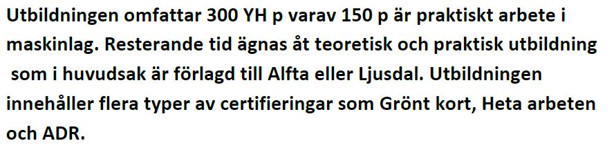 Upplägg: