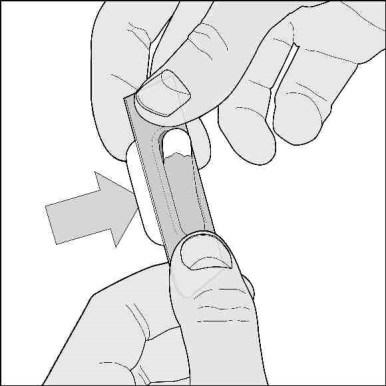 Ta loss en blisterficka: riv längs den perforerade linjen för att ta loss en blisterficka från kartan. 2.