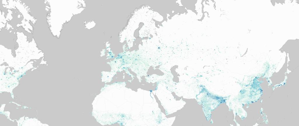 Population of Urban and Rural Areas at Mid-Year (thousands) and Percentage Urban, 2014 Major area, region, country or area WORLD EUROPE Northern Europe Channel Islands Denmark Estonia Faroe Islands