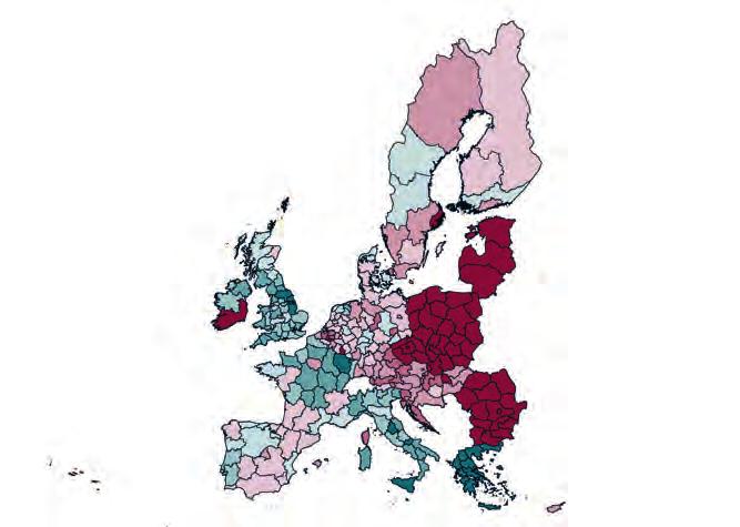 FÖRVALTNINGSBERÄTTELSE framgångsrika regioner. Även Helsingfors, Paris och Randstad har haft en utveckling som överstiger EU:s genomsnitt.