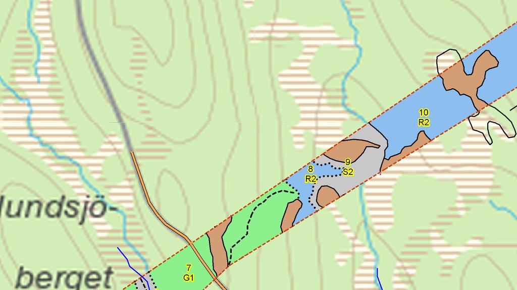 SKOGSKARTA Plan Uggenäs 1:86