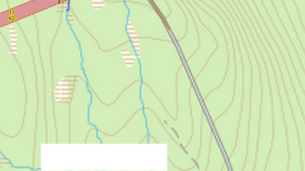 Kalmark/föryngring Röjningsskog