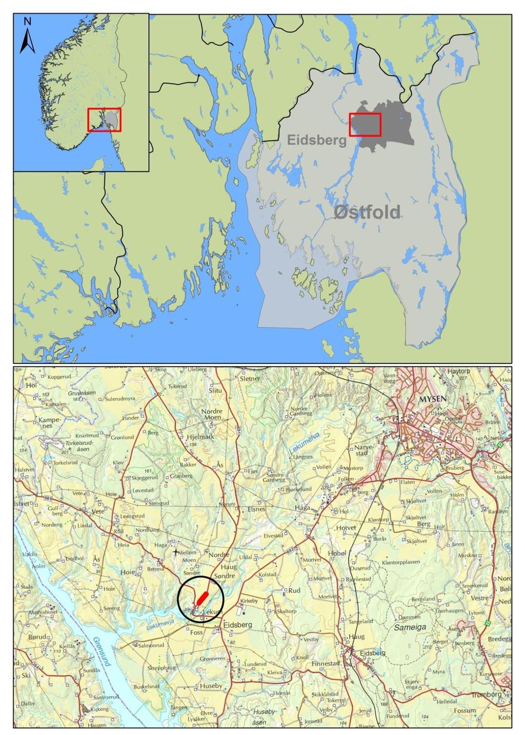 åkerpartier. Det är få kulturminnen i närområdet. Några få gravminnen är registrerade, bland annat id 40612 och 51715.