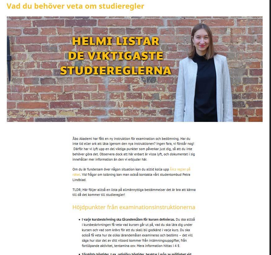 Studentkårens lista https://www.studentkaren.