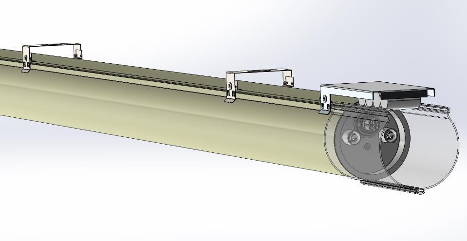 Decentreraliserad, batteriet placeras
