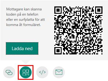 klistra in på valfri plats. Klicka på E-mailikonen.