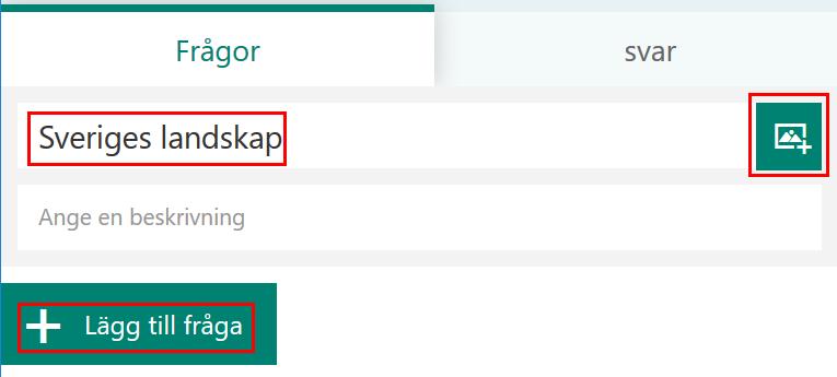 Här kan du dessutom välja att kommentera svaren (med pratbubble-symbolen), ange vilket som är rätt med ikonen för