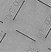 2.4.3 PEEM combined with HHG a) b) c) 10 m 10 m PEEM signal/arb. unit Distance/ m Figure 2.10: Images of the same lithographic sample. a) SEM b) PEEM using XUV radiation as light source.