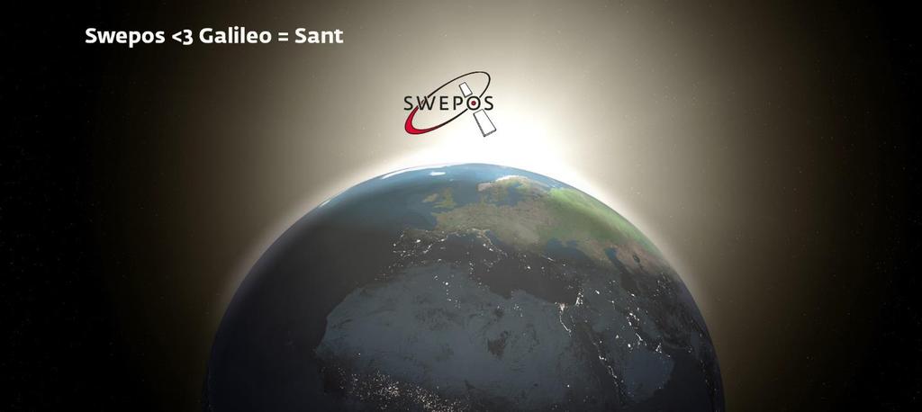 Stationerna i SWEPOS-nätet uppgraderade för Galileo och nya GPS-signaler Ny