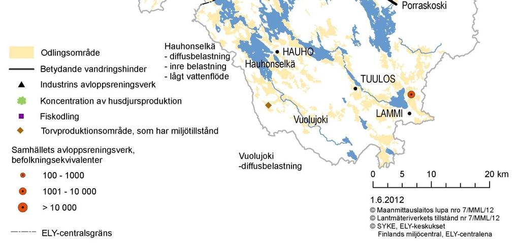 Väsentliga frågor gällande Iso-Längelmävesis