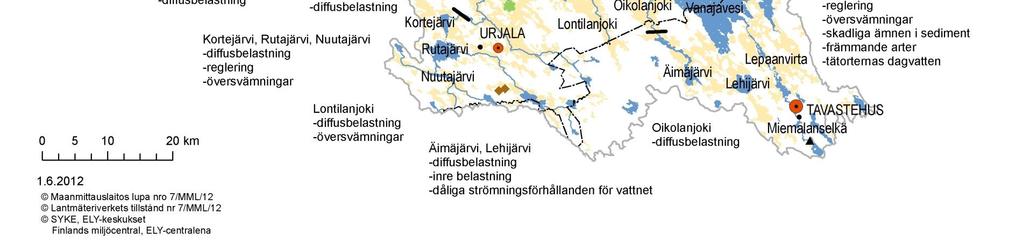 och Vanajavesi-området under