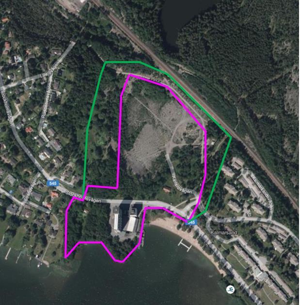 1 INLEDNING 1.1 BAKGRUND Dagvattenutredning avser Kalmarsand i Håbo kommun. Området planeras att bli två nya bostadsområden: Kalmarsand Udde och Kalmarsand Park.